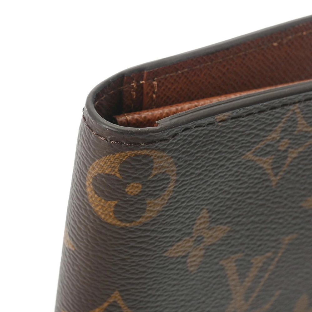 Louis Vuitton Wallet Long Monogram Brazza Portefeuille Brown Canvas - Picture 7 of 8